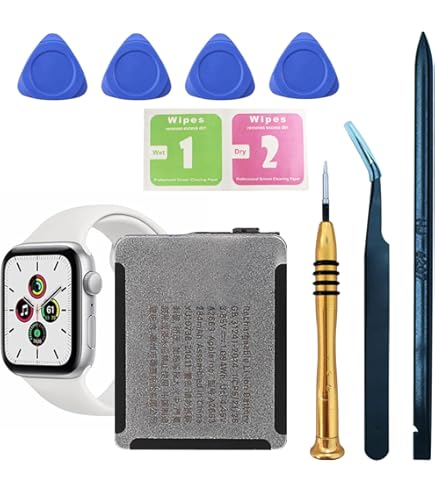 Apple Watch Series 7 41mm スターライト バッテリー82 Amazon.com: TTIMORE A2663 Battery for Apple Watch Series 7 41mm
